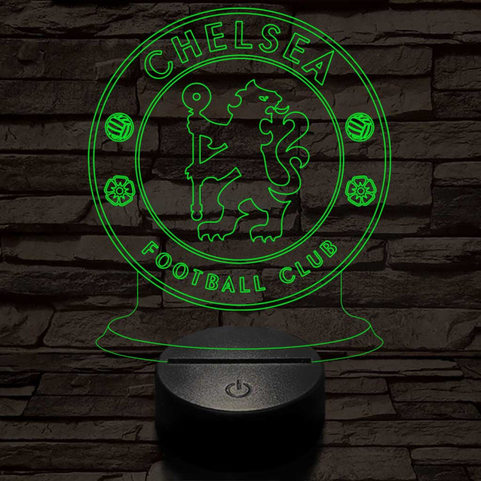 Chelsea 3D led lámpa