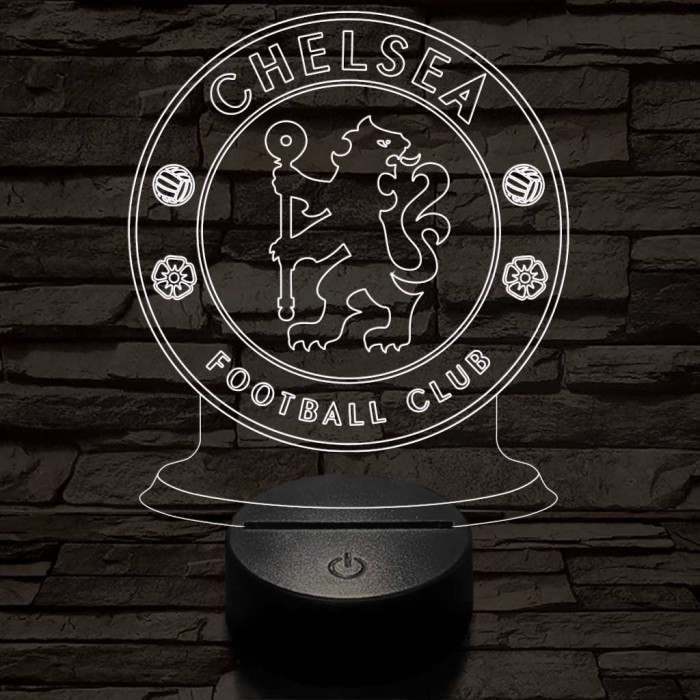 Chelsea 3D led lámpa