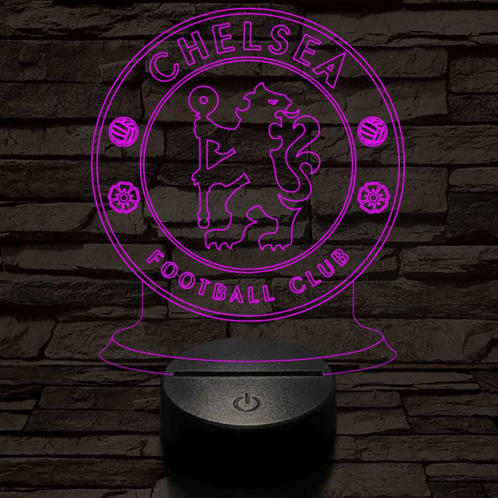 Chelsea 3D led lámpa