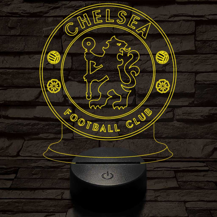 Chelsea 3D led lámpa