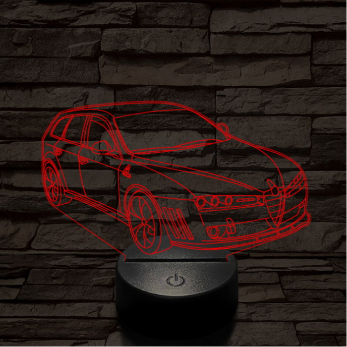 Alfa Romeo 159 Sportwagon Estate autó 7 színű 3D led lámpa