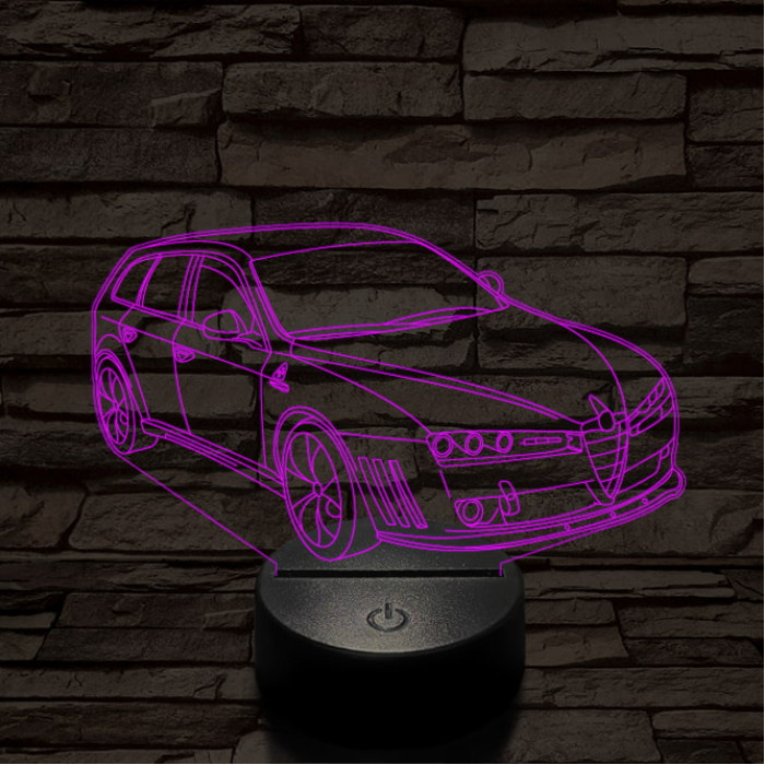 Alfa Romeo 159 Sportwagon Estate autó 7 színű 3D led lámpa