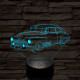 Chevrolet-Fleetline-Aerosedan 7 színű 3D led lámpa