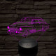 Chevrolet-Fleetline-Aerosedan 7 színű 3D led lámpa