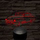 Chevrolet-Fleetline-Aerosedan 7 színű 3D led lámpa