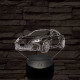Subaru BRZ 7 színű 3D led lámpa