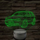 Volkswagen Golf  7 színű 3D led lámpa