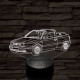 Volkswagen Golf 3 cabrio 7 színű 3D led lámpa