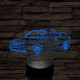 Volkswagen Golf 3 cabrio 7 színű 3D led lámpa
