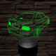 BMW E36 7 színű 3D led lámpa