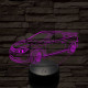 Chevrolet cobalt 7 színű 3D led lámpa
