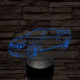 Chevrolet cobalt 7 színű 3D led lámpa