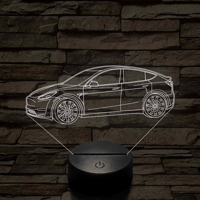 Vireon X  7 színű 3D led lámpa