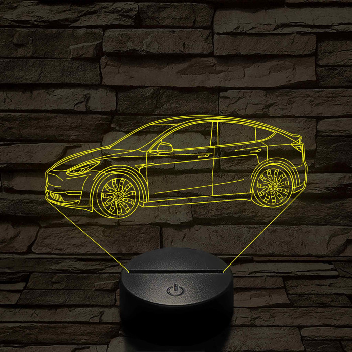 Vireon X  7 színű 3D led lámpa