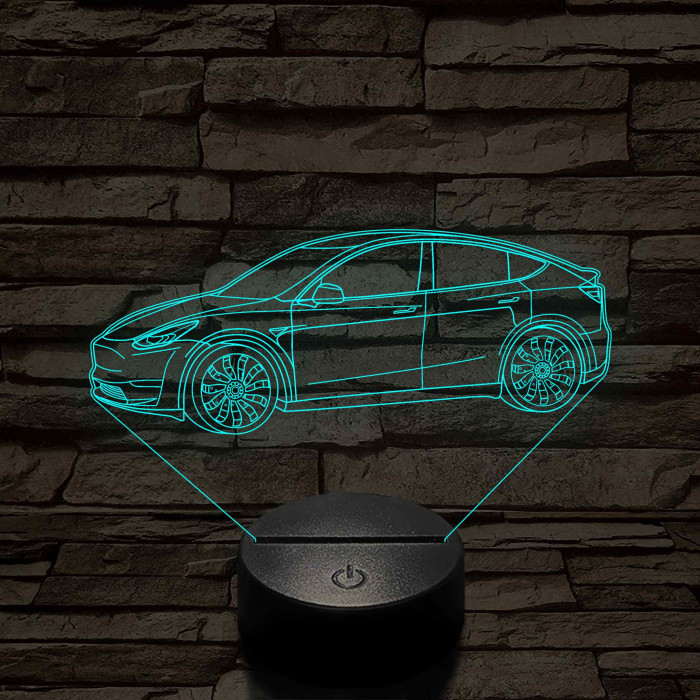 Vireon X  7 színű 3D led lámpa