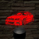 BMW M3 E46 7 színű 3D led lámpa