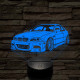 BMW M3 E46 7 színű 3D led lámpa