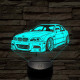 BMW M3 E46 7 színű 3D led lámpa