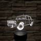 Lada 1200 7 színű 3D led lámpa – Klasszikus autórajongóknak