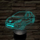 Peugeot 207 LED Lámpa – Egyedi rendszámmal gravírozható