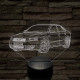 Audi A4 B6 (sedan)– 7 színű, színváltós 3D LED lámpa
