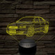 Audi A4 B6 (sedan)– 7 színű, színváltós 3D LED lámpa
