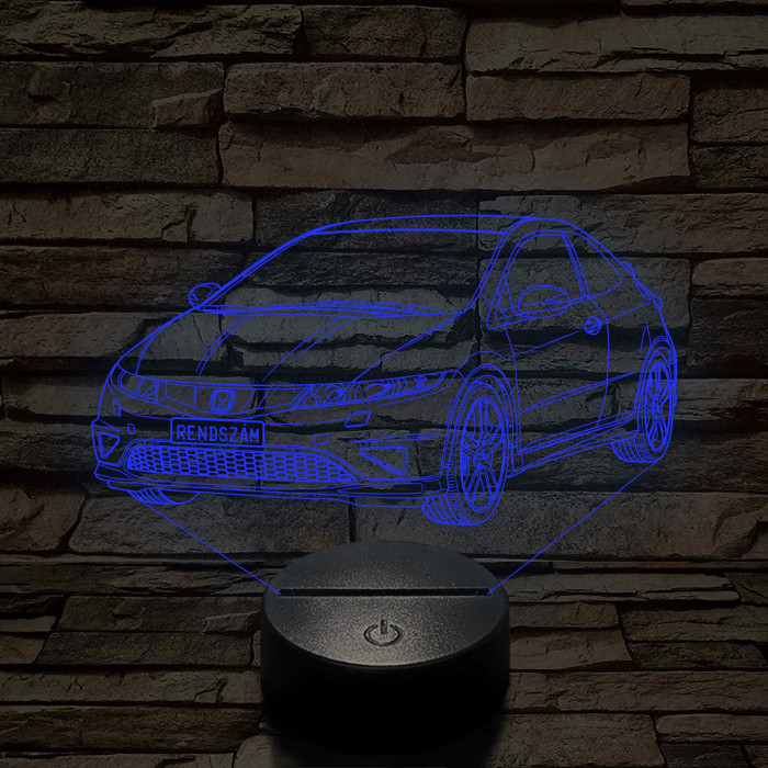 Honda Civic 1.4 Sport – 7 színű, színváltós LED lámpa