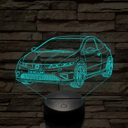 Honda Civic 1.4 Sport – 7 színű, színváltós LED lámpa