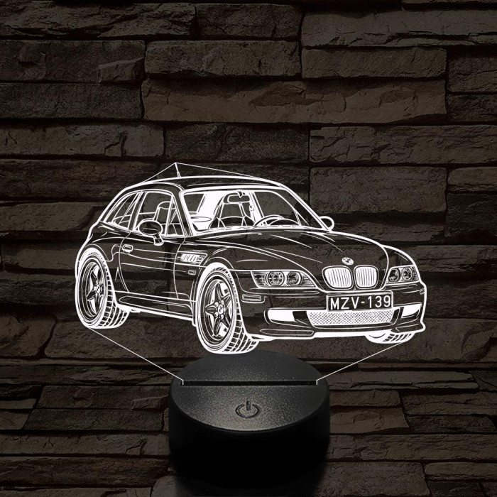 BMW Z3 Coupe – 7 színű, színváltós 3D LED lámpa