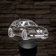 BMW Z3 Coupe – 7 színű, színváltós 3D LED lámpa
