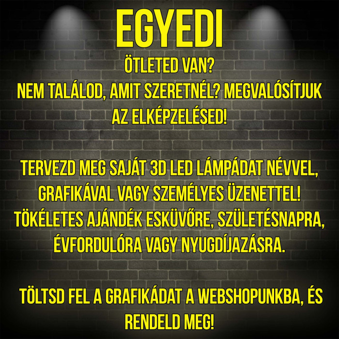 Tervezd meg saját elképzelésű egyedi lámpádat!