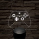 Kontroller Xbox Series X  7 színű 3D led lámpa