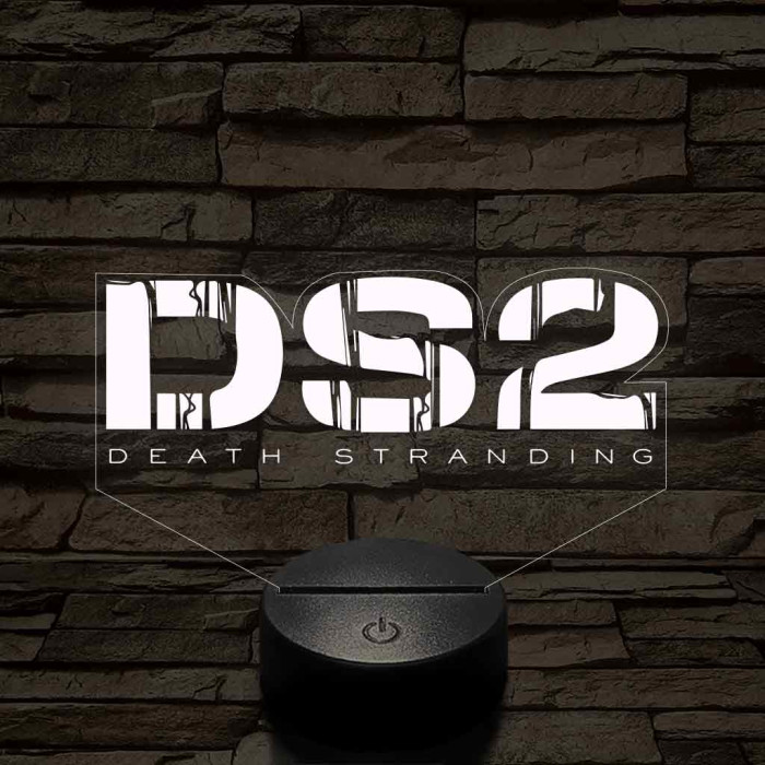 Death Stranding 2 7 színű 3D led lámpa