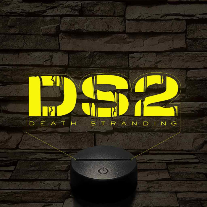 Death Stranding 2 7 színű 3D led lámpa