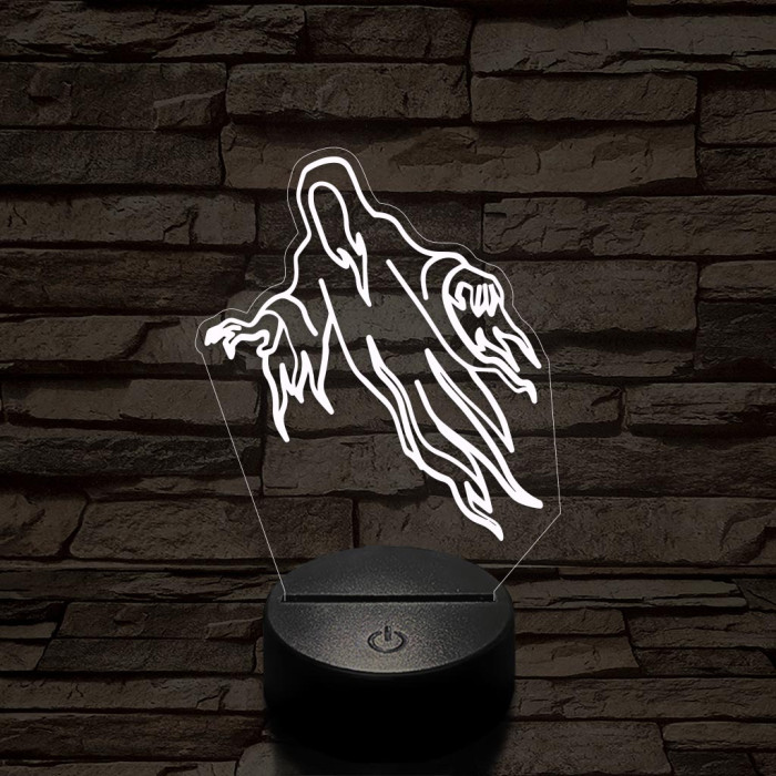 Ősi szellem 7 színű  3D led lámpa