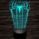 Pókember-szimbólum 3D led lámpa