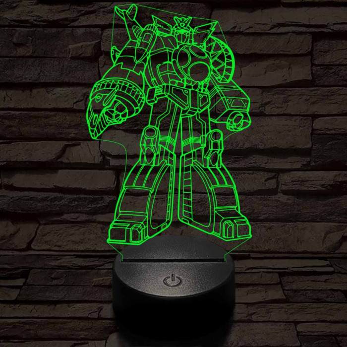 Transformers 01  3D led lámpa