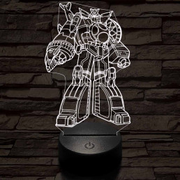 Transformers 01  3D led lámpa