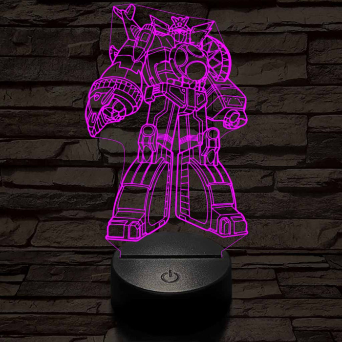 Transformers 01  3D led lámpa