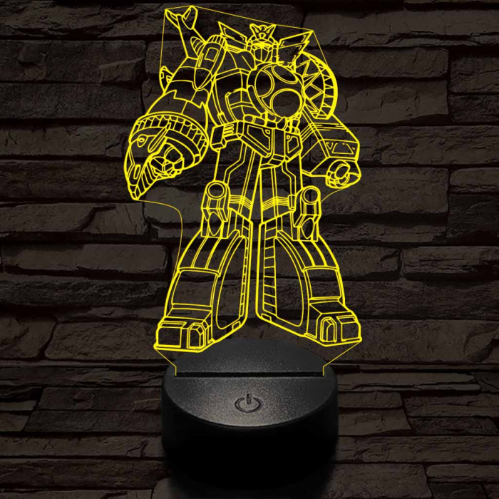 Transformers 01  3D led lámpa