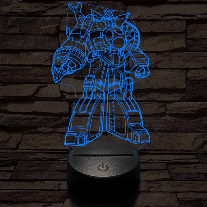 Transformers 01  3D led lámpa