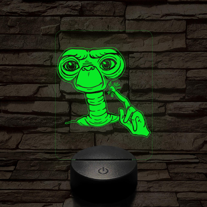 ET a Földönkívüli 3D led lámpa