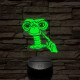 ET a Földönkívüli 3D led lámpa