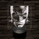 Batman a sötét lovag 7 színű valósághű 3D led lámpa