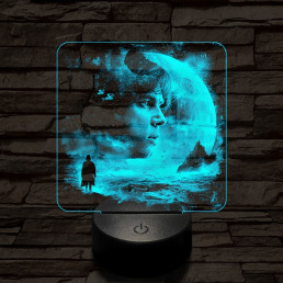 Skywalker sors 7 színű valósághű 3D led lámpa