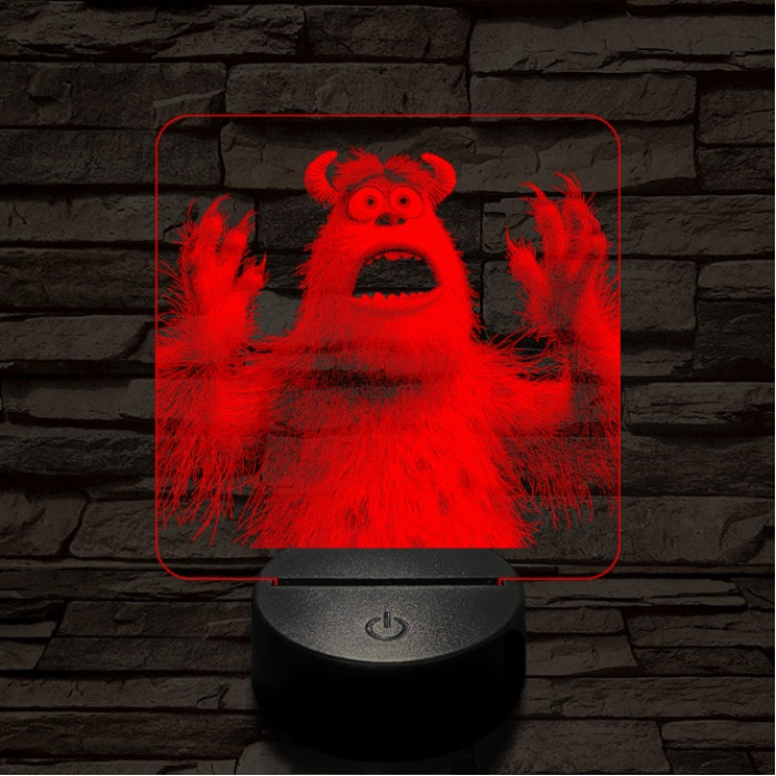 Sullivan rémülete 7 színű valósághű 3D led lámpa