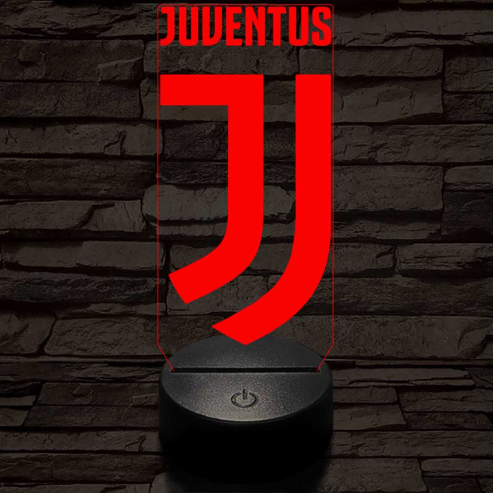 Juventus 3D led lámpa
