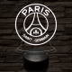Paris saint germain 3D led lámpa