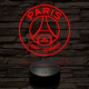 Paris saint germain 3D led lámpa