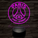 Paris saint germain 3D led lámpa